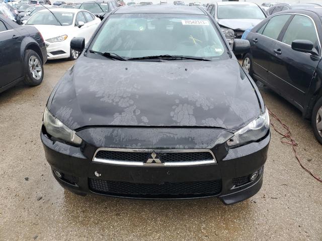 JA32U2FU7CU014900 - 2012 MITSUBISHI LANCER ES/ES SPORT BLACK photo 5