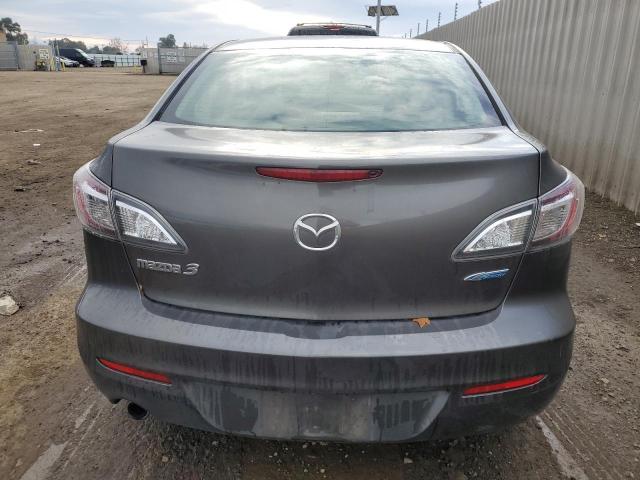 JM1BL1WP5D1800500 - 2013 MAZDA 3 I GRAY photo 6