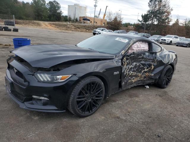 1FA6P8CF4H5228852 - 2017 FORD MUSTANG GT BLACK photo 1