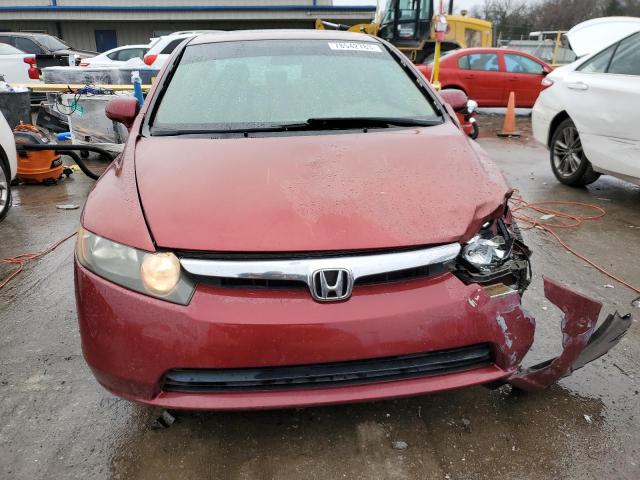 1HGFA16836L140451 - 2006 HONDA CIVIC EX RED photo 5