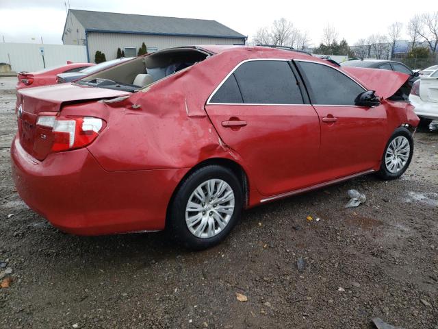 4T1BF1FK4CU520877 - 2012 TOYOTA CAMRY BASE RED photo 3