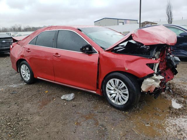 4T1BF1FK4CU520877 - 2012 TOYOTA CAMRY BASE RED photo 4