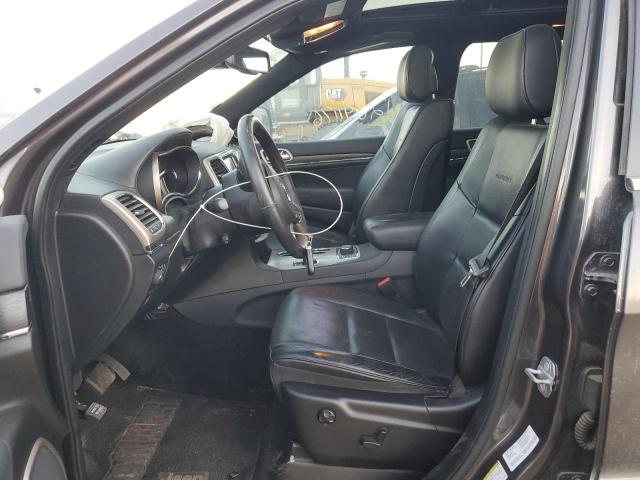 1C4RJFJM8EC439381 - 2014 JEEP GRAND CHER SUMMIT GRAY photo 7