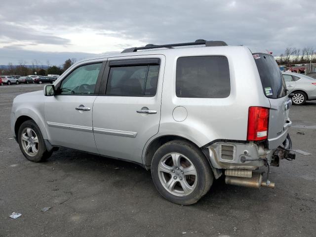 5FNYF48279B053985 - 2009 HONDA PILOT LX SILVER photo 2