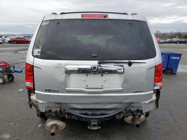 5FNYF48279B053985 - 2009 HONDA PILOT LX SILVER photo 6