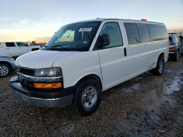 1GAZGPFGXK1296683 - 2019 CHEVROLET EXPRESS G3 LT WHITE photo 1