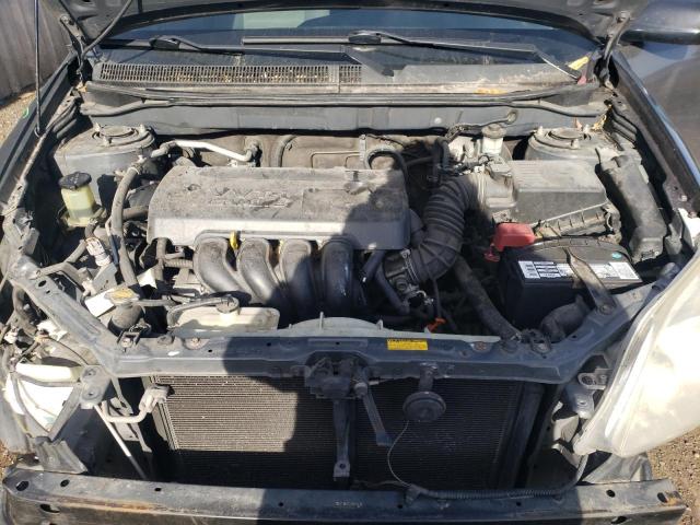 2T1KR32E77C646919 - 2007 TOYOTA COROLLA MA XR GRAY photo 11