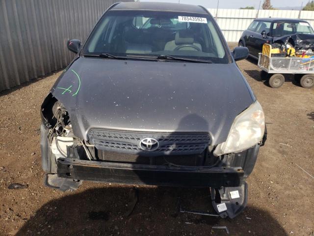 2T1KR32E77C646919 - 2007 TOYOTA COROLLA MA XR GRAY photo 5