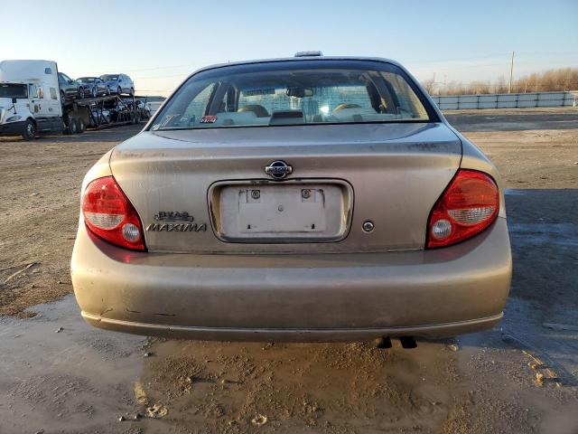 JN1CA31D91T838415 - 2001 NISSAN MAXIMA GXE GOLD photo 6