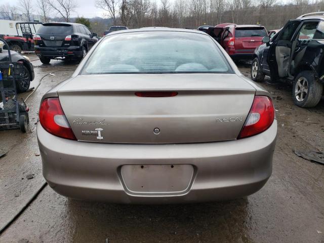 1P3ES46C81D259533 - 2001 PLYMOUTH NEON BASE 奶油色 照片 6