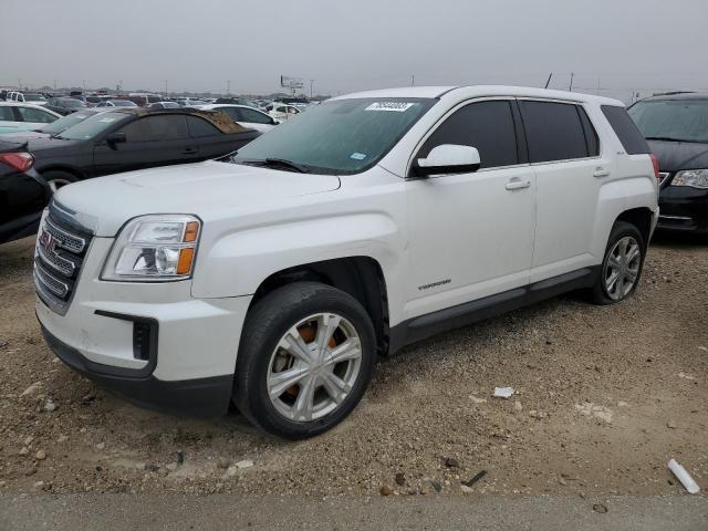 2GKALMEK3H6345902 - 2017 GMC TERRAIN SLE WHITE photo 1