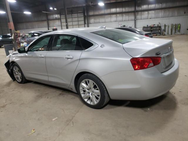 1G11Z5SL0FU144012 - 2015 CHEVROLET IMPALA LS SILVER photo 2