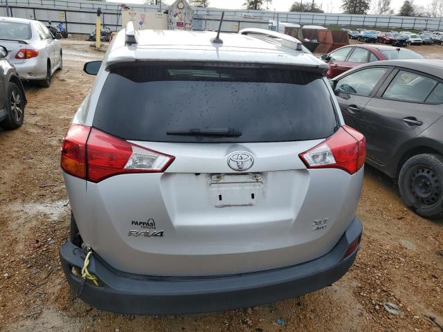 2T3RFREV5EW192758 - 2014 TOYOTA RAV4 XLE SILVER photo 6