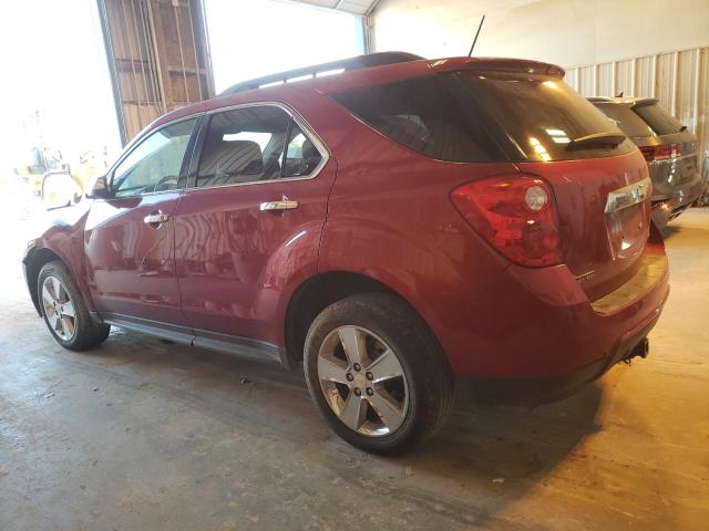 2GNALBEK5F6327955 - 2015 CHEVROLET EQUINOX LT RED photo 2