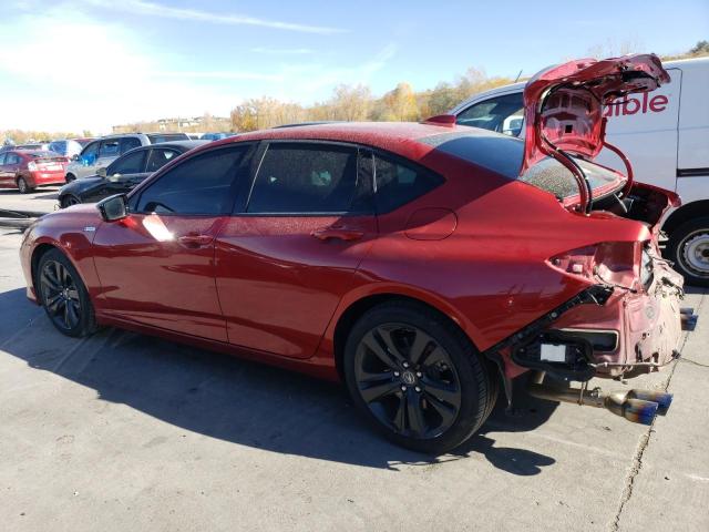 19UUB6F56MA003908 - 2021 ACURA TLX TECH A RED photo 2