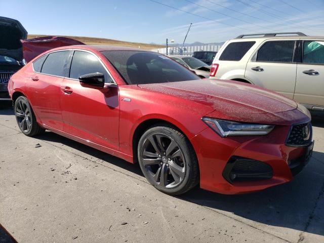 19UUB6F56MA003908 - 2021 ACURA TLX TECH A RED photo 4