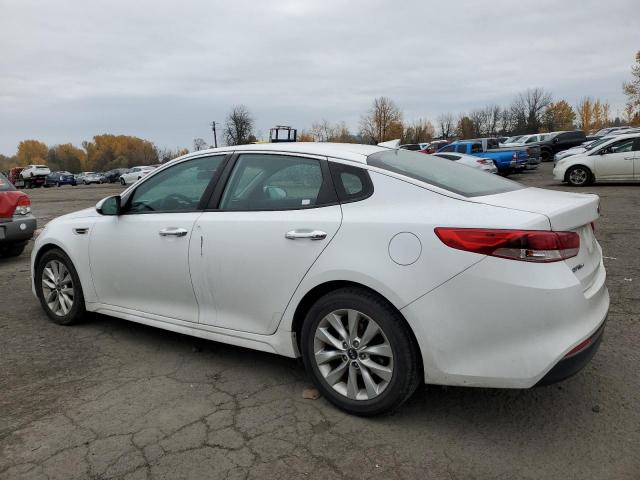 5XXGT4L38HG161452 - 2017 KIA OPTIMA LX WHITE photo 2