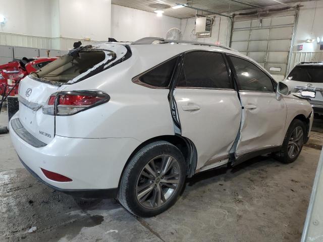 2T2ZK1BA9FC174947 - 2015 LEXUS RX 350 WHITE photo 3