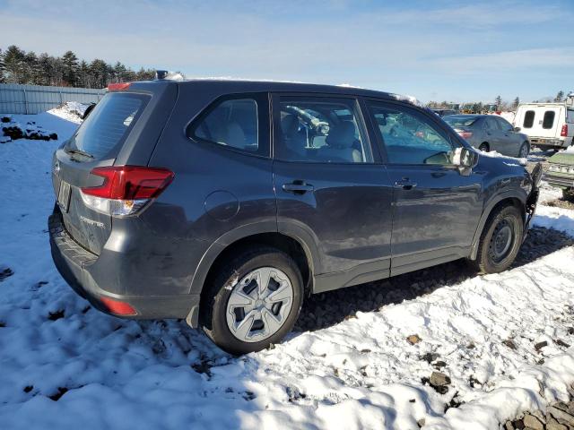 JF2SKAAC1NH515777 - 2022 SUBARU FORESTER GRAY photo 3