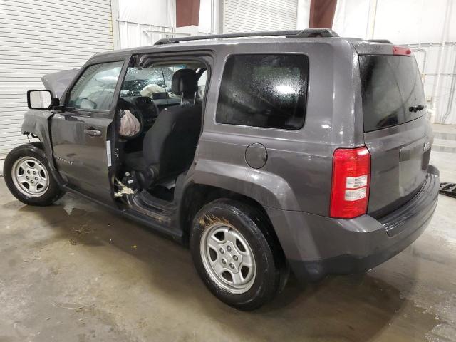 1C4NJPBA9GD567845 - 2016 JEEP PATRIOT SPORT GRAY photo 2