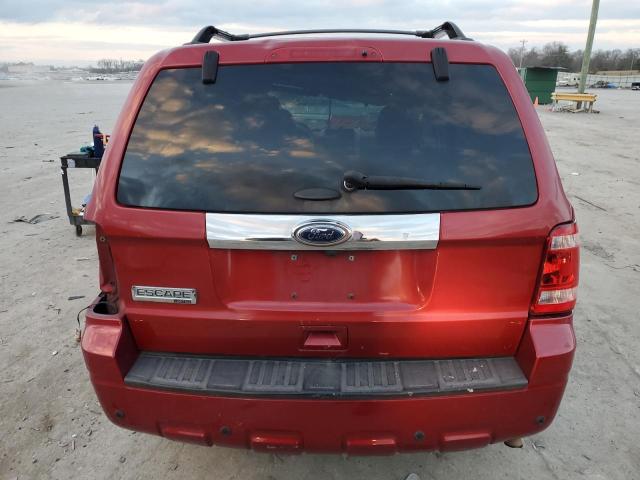 1FMCU0E78CKA71877 - 2012 FORD ESCAPE LIMITED RED photo 6