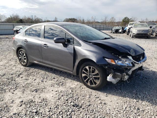 19XFB2F56FE283829 - 2015 HONDA CIVIC LX GRAY photo 4