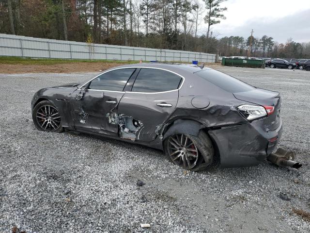 ZAM57YTA0K1309917 - 2019 MASERATI GHIBLI S GRAY photo 2