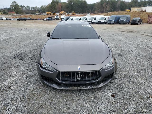 ZAM57YTA0K1309917 - 2019 MASERATI GHIBLI S GRAY photo 5