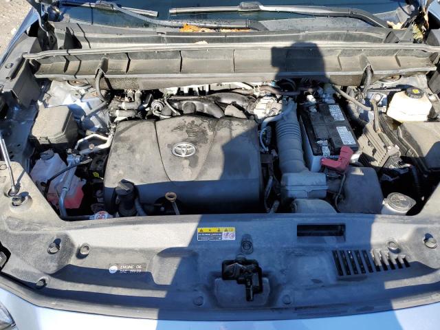 5TDHZRBH9MS142804 - 2021 TOYOTA HIGHLANDER XLE BLUE photo 12