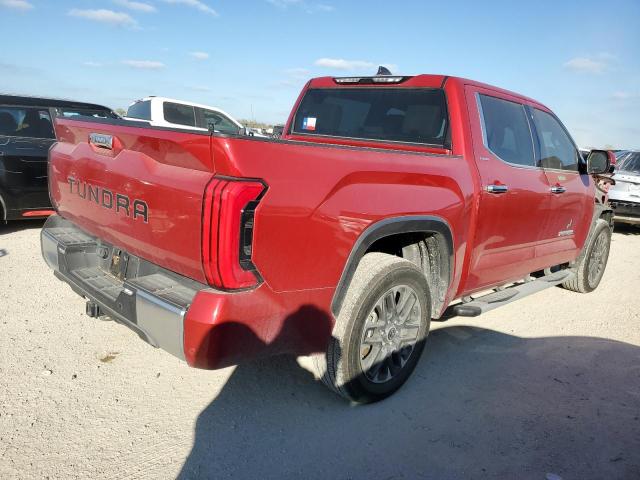 5TFJA5AB2NX005486 - 2022 TOYOTA TUNDRA CREWMAX LIMITED RED photo 3