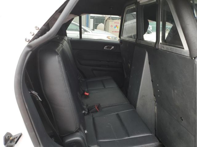 1FM5K8AR9JGC75110 - 2018 FORD EXPLORER POLICE INTERCEPTOR أبيض صورة 11