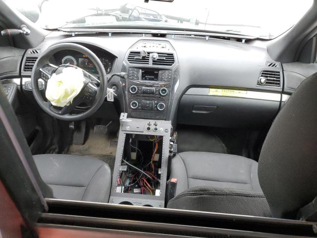 1FM5K8AR9JGC75110 - 2018 FORD EXPLORER POLICE INTERCEPTOR أبيض صورة 8