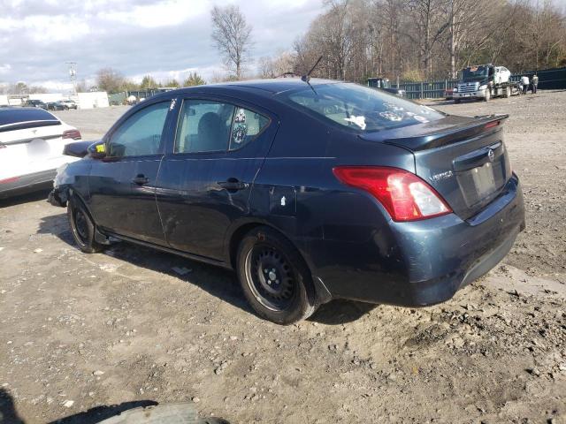 3N1CN7AP9HL870916 - 2017 NISSAN VERSA S BLUE photo 2