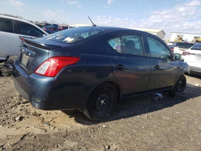 3N1CN7AP9HL870916 - 2017 NISSAN VERSA S BLUE photo 3