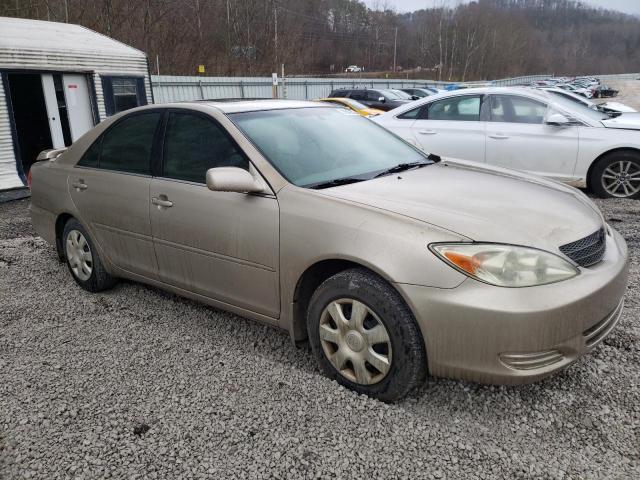 4T1BE32K42U577261 - 2002 TOYOTA CAMRY LE GOLD photo 4