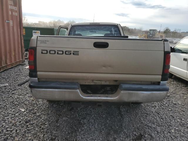 3B7KC23672M200224 - 2002 DODGE RAM 2500 TAN photo 6