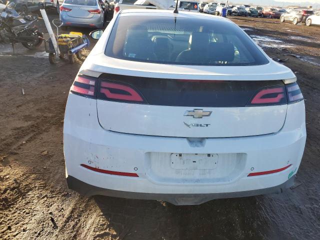 1G1RF6E40DU121042 - 2013 CHEVROLET VOLT WHITE photo 6