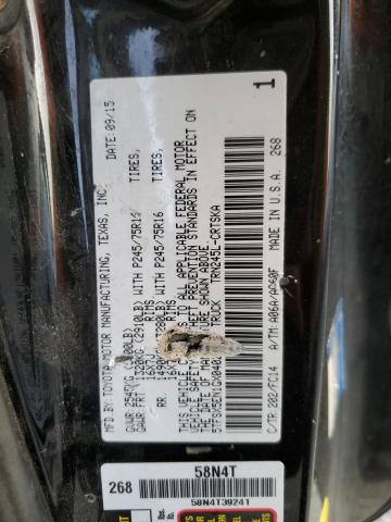 5TFSX5EN1GX040224 - 2016 TOYOTA TACOMA ACCESS CAB Қара фото 13