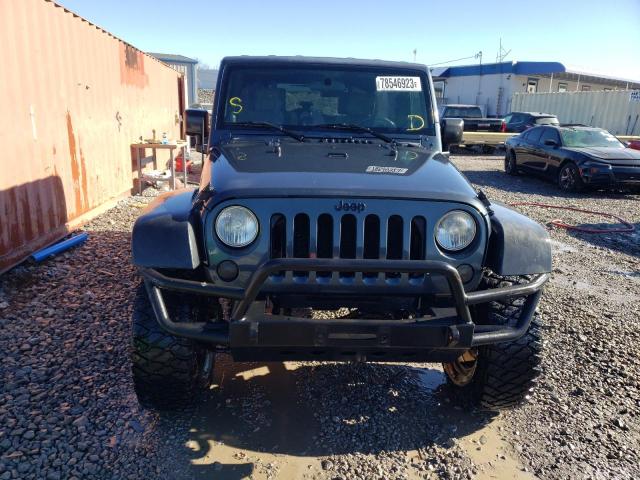 1J4GA39117L140506 - 2007 JEEP WRANGLER X BLUE photo 5