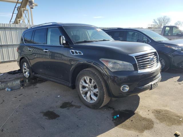 JN8AZ2NC8C9317523 - 2012 INFINITI QX56 BLUE photo 4