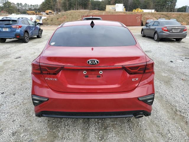 3KPF54AD2ME304867 - 2021 KIA FORTE EX RED photo 6