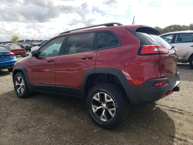1C4PJMBS4HW649519 - 2017 JEEP CHEROKEE TRAILHAWK წითელი ფოტო 2