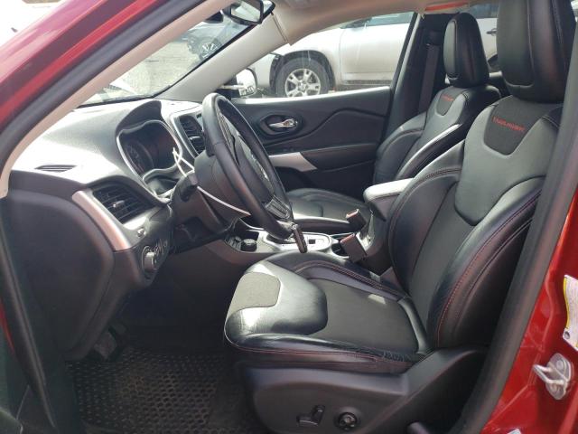 1C4PJMBS4HW649519 - 2017 JEEP CHEROKEE TRAILHAWK წითელი ფოტო 7