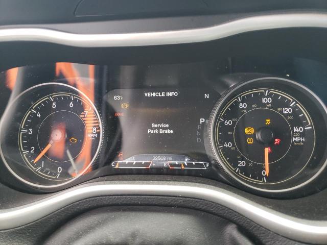 1C4PJMBS4HW649519 - 2017 JEEP CHEROKEE TRAILHAWK წითელი ფოტო 9