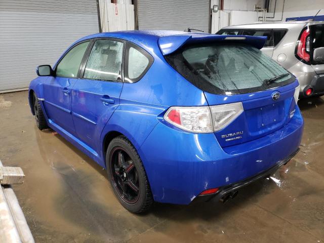 JF1GR7E63CG206294 - 2012 SUBARU IMPREZA WRX BLUE photo 2