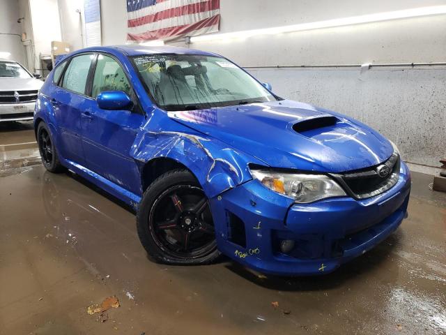 JF1GR7E63CG206294 - 2012 SUBARU IMPREZA WRX BLUE photo 4