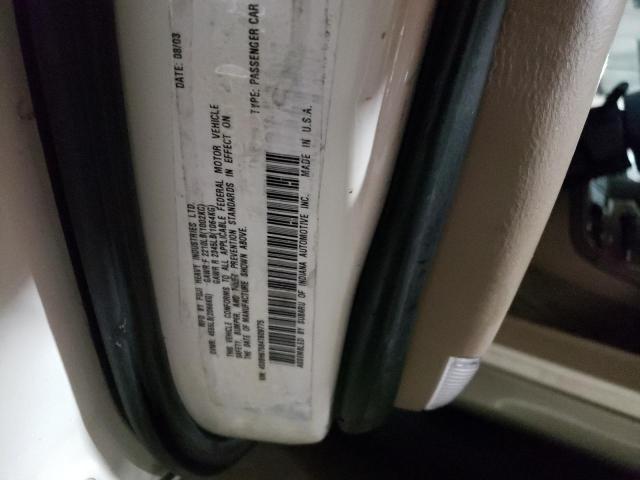 4S3BH675847609775 - 2004 SUBARU LEGACY OUTBACK AWP 白色 照片 12