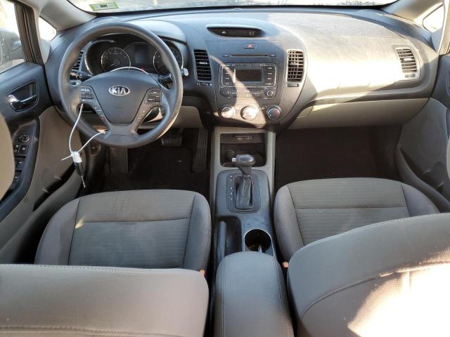 KNAFX4A66E5110302 - 2014 KIA FORTE LX GRAY photo 8