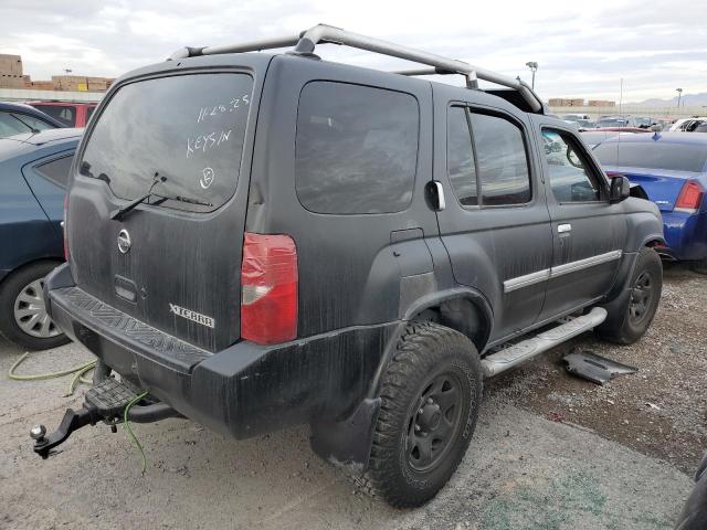 5N1ED28T94C609298 - 2004 NISSAN XTERRA XE BLACK photo 3