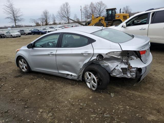 5NPDH4AE2DH400145 - 2013 HYUNDAI ELANTRA GLS SILVER photo 2